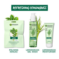Garnier Organic Detox Gel Wash, Lemongrass, 150 Ml, Pack Of 1