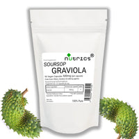 Nutrics® GRAVIOLA Fruit 500mg 90 V Capsules (1 Month Supply) Soursop