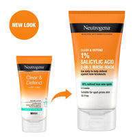 NEUTROGENA® Clear & Defend 1% Salicylic Acid 2-IN-1 Wash-Mask 150ml