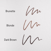 W7 Stroke Of Genius Eyebrow Pencil - Dual Ended Mechanical Brow Pencil With Spoolie Brush - Professional Brow Makeup (Dark Brown)