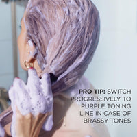 Clairol Professional Colour Studio | Step 3 Revitalise | Purple Toning Conditioner for Blonde Coloured Hair | Neutralises Brassiness | Non-stop shine | All hair types | Vegan | For Daily Use | 250ml