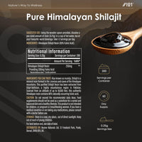 ALPHA01 Himalayan Shilajit Resin 50g – Gold Grade 100% Pure Gilgit-Baltistan Source – Rich in 80% Fulvic & Humic Acid, Minerals – by Alpha01