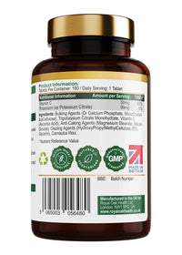 Royal Oak Health - Potassium Citrate with 50 mg Vitamin C - Potassium Supplements (180 Tablets)