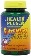 Health Plus Supermouse - Orange and Lemon Flavour Children's Chewable Multivitamin Supplement - 90 Tablets