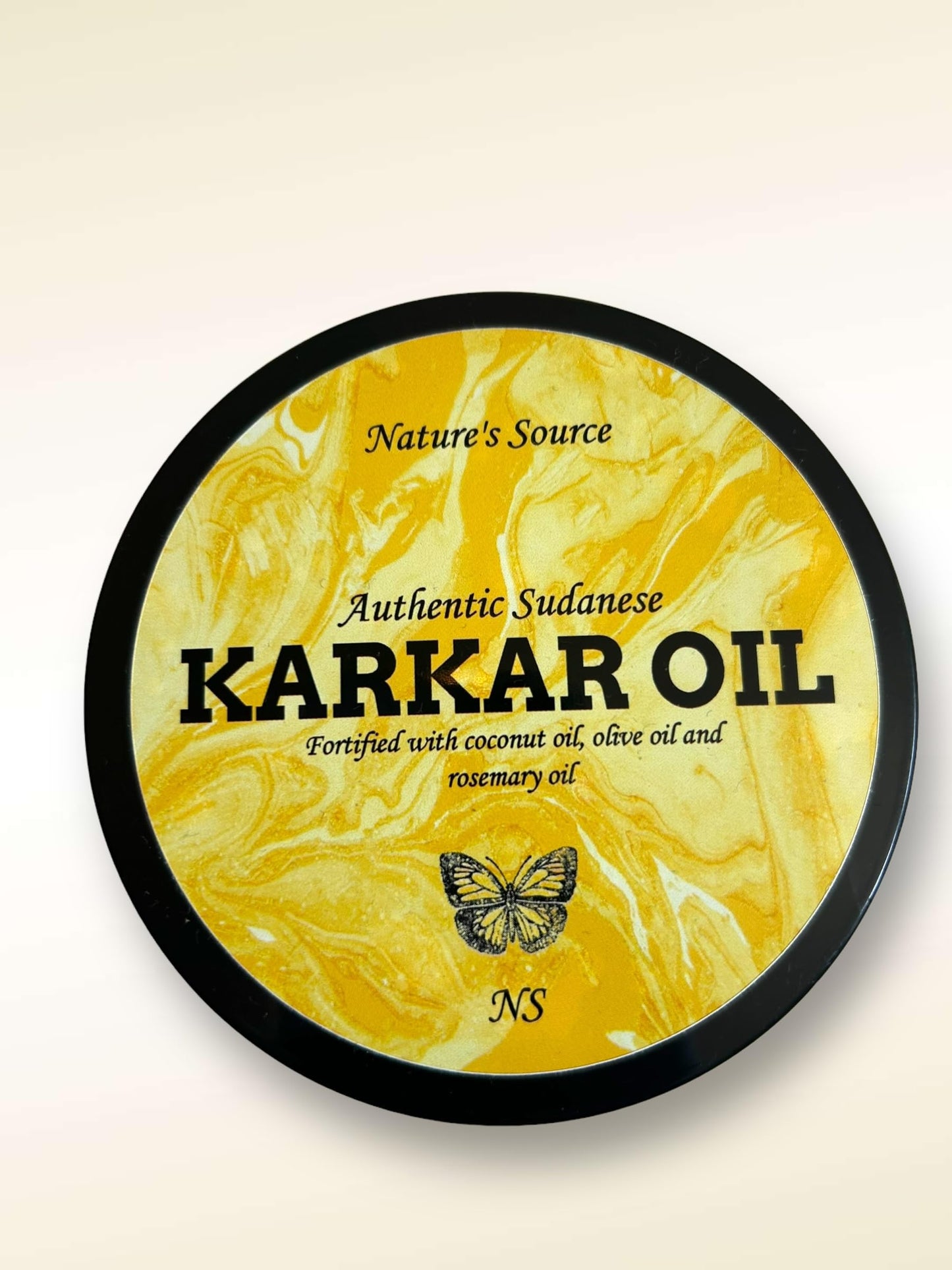 Generic 350ML Authentic Sudanese Karkar Hair Cream fortified with Olive Oil, Coconut Oil and Rosemary Oil