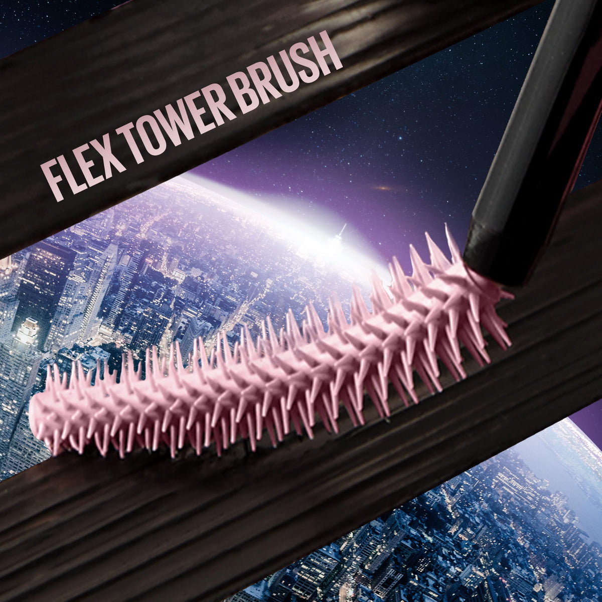 Maybelline Purple Mascara, Lash Sensational Sky High Volumizing & Thickening, Eyelash Lengthening, Flake-Free Formula, Washable Coloured Mascara, Full Volume Mascara, Colour: Plum Twilight