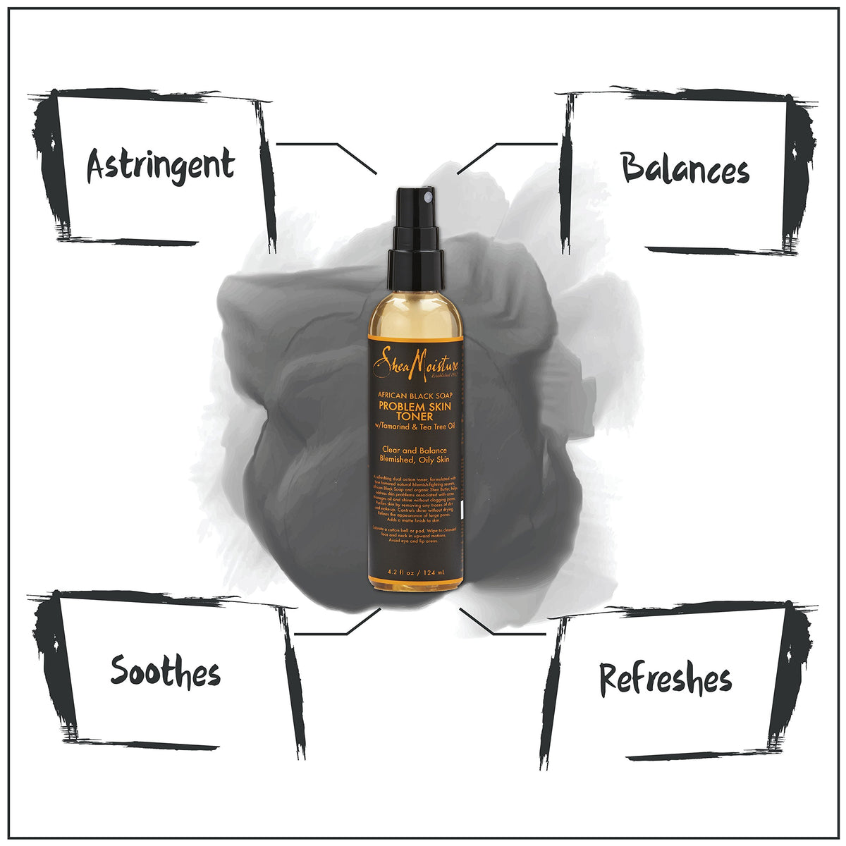 SHEA MOISTURE SheaMoisture African Black Soap Problem Skin Toner 12 g by Shea Moisture