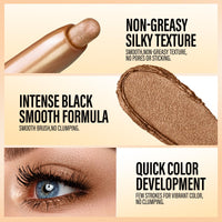LANGMANNI Eyeshadow Stick, 6 PCS Multi-Color Eyeshadow Pen Set, Creamy Long-Lasting Eye Makeup Kit, Natural & Shimmer Shades Contour Stick, Perfect Gifts For Women (#B)