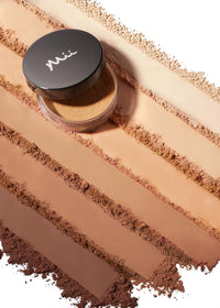 Mii Cosmetics Irresistible Face Base | 100% Pure Mineral Foundation | Award-Winning Face Powder Foundation | Vegan Formula, SPF 30 | Buildable Coverage | Flawless Finish | Precious 02 | 8g
