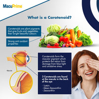 The Eye Doctor MacuPrime Eye Health Supplements – Triple Carotenoid Formula Food Supplement to Support Normal Vision – Lutein, Meso-Zeaxanthin & Zeaxanthin, 90 Capsules – 3 Months Supply
