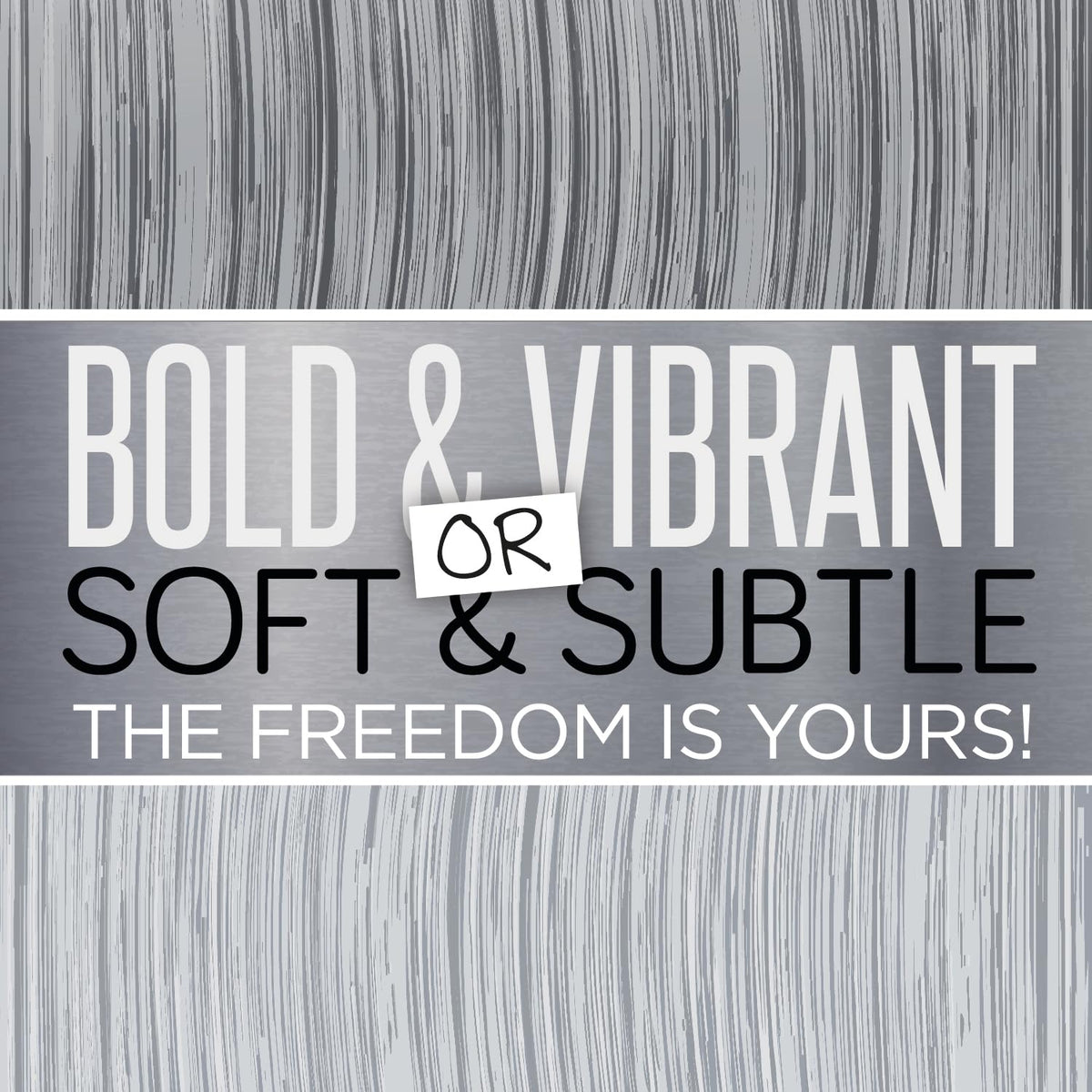 Knight & Wilson Colour-Freedom Gloss Pro 150ml Storm Grey Semi-Permanent Hair Colour - Ultra-Vibrant Vegan Colour Mask with PurePlex | Ammonia Free Colour Lasts Up To 6-10 Washes