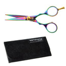 Sanguine Titanium Moustache Beard Trimming Scissors, Men Grooming Scissors - 4.5 inch