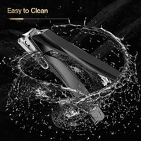 FERYES 360° Rotating Nail Clippers for Seniors, Long Handle Fingernail Clippers for Men and Women, Ergonomic EZ Grip Toenail Clippers for Thick Nails