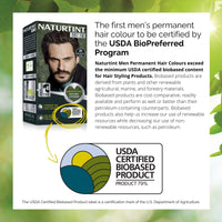 Naturtint Mens Permanent Hair Colour Gel 3N Dark Chestnut Brown for Hair Beard and Moustache. Ammonia Free, up to 100% Grey Coverage, Natural Looking Long Lasting Results