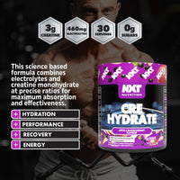 NXT Nutrition NXT Cre-Hydrate (180g, Apple and Blackcurrant)