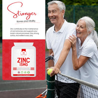 Zinc - 15mg - 120 Capsules - 4 Months Supply - Suitable for Vegetarians & Vegans - Harla Health - Make in The UK - GMP Codes of Practice