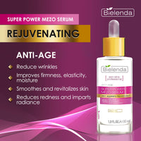 Bielenda Skin Clinic - Face Serum - Reduces Wrinkles Improves Firmness, Elasticity, Smoothes And Revitalizes Skin Cells - Skin Clinic Professional Face Serum With Retinol And Q10-30 ml
