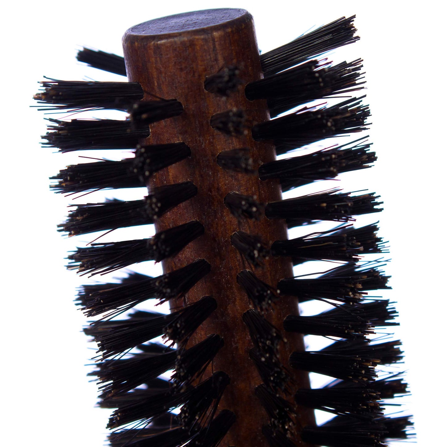 l'artisan BROSSIER L'Artisan Brossier - Round Hairbrush Natural Bristle in Beech Wood 10 Rows – Handmade in France