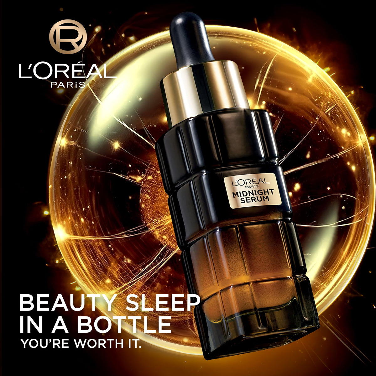 L'Oreal Paris Midnight Serum, Age Perfect Cell Renew, Night Serum, 30ml