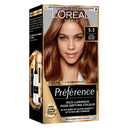 L'Oreal Paris Preference Hair Dye, Luminous Permanent Rich Hair Colour, Long Lasting Brilliance, Achieve Radiant, Salon-Inspired Results, Shade: 5.3, Virginia