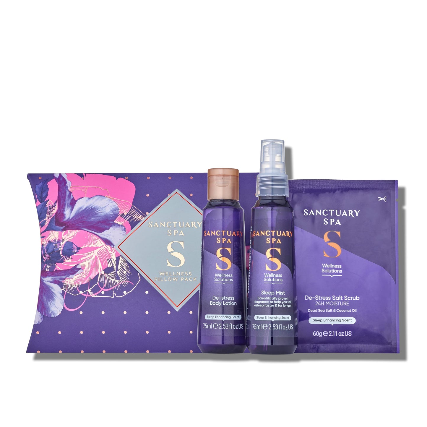 SANCTUARY Sanctuary Spa Wellness Pillow Pack, Vegan, Gift For Women, Birthday Gift, Self Care Gift, Womens Gift Sets