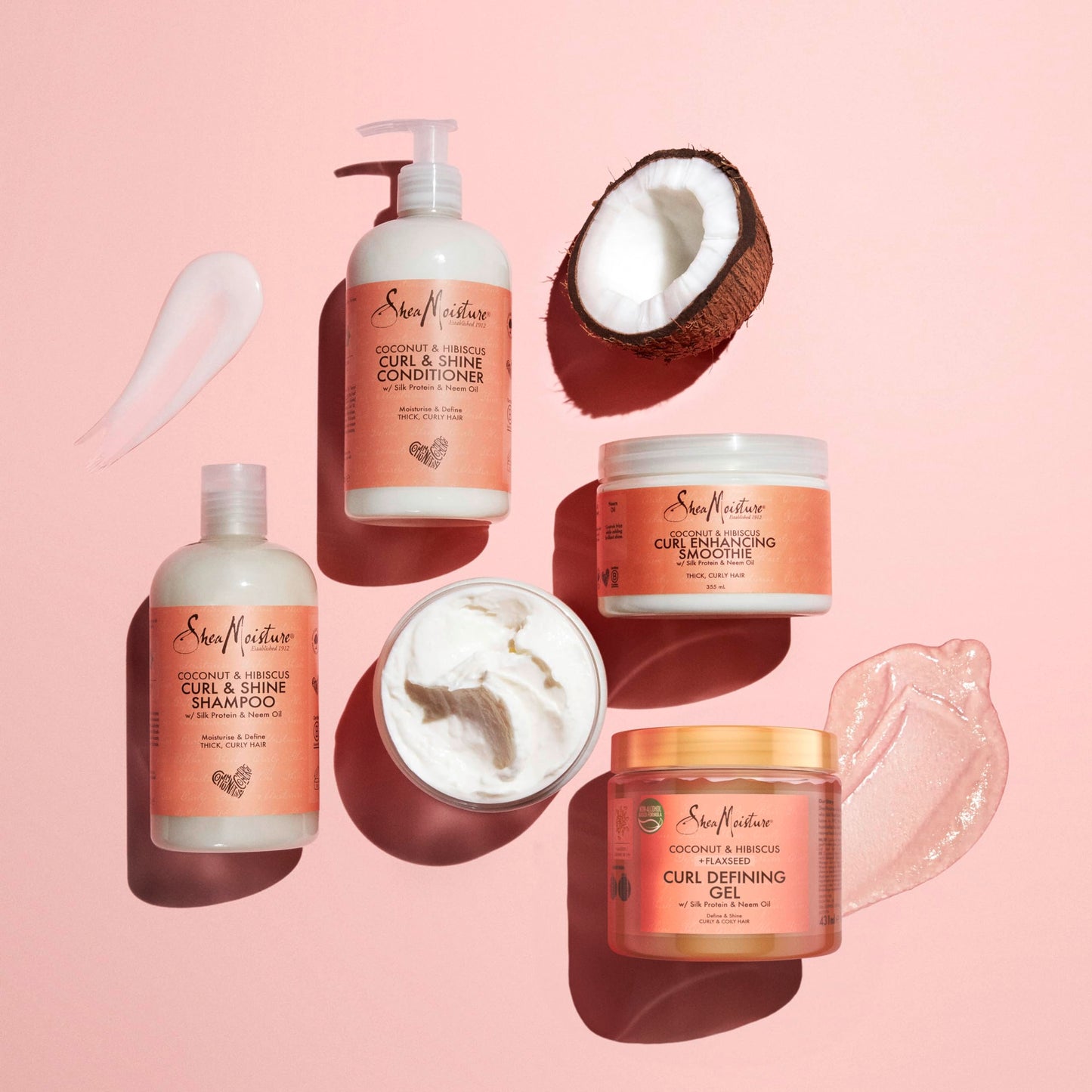Shea Moisture SheaMoisture - Coconut & Hibiscus Defining Styling Gel 431 ml