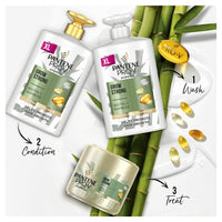 Pantene Hair Mask With Biotin, Keratin And Bamboo, Helps Support Hair Growth & Reduce Hair Loss, For Strong and Long Hair, Up To 100% Stronger Hair Against Styling Damage, 300ml