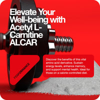 Rapid Strength Acetyl L Carnitine ALCAR Powder - Enhance Energy Level | Promote Exercise Performance