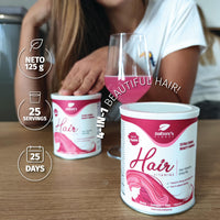 Nature's Finest by Nutrisslim Hair Vitamins Drink: Boost Hair Health with Biotin, Collagen, MSM Powder - Hair Care for Women Seeking Shiny, Strong, Thick Hair Growth - No Added Sugar, 1 Month Supply