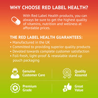 Multivitamin A-Z Essential Vitamins High Strength 360 Tablets - Suitable for Vegetarians & Vegan - Easy-to-Swallow for Men & Women - 1 Year Supply - Made in The UK by Red Label Health