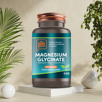 The Good Guru Magnesium Glycinate + Calcium + Zinc + Vitamin D3 1000iu Capsule Supplement - 300mg Magnesium | 120 Capsule for Ultimate Bone and Joint Health Complex