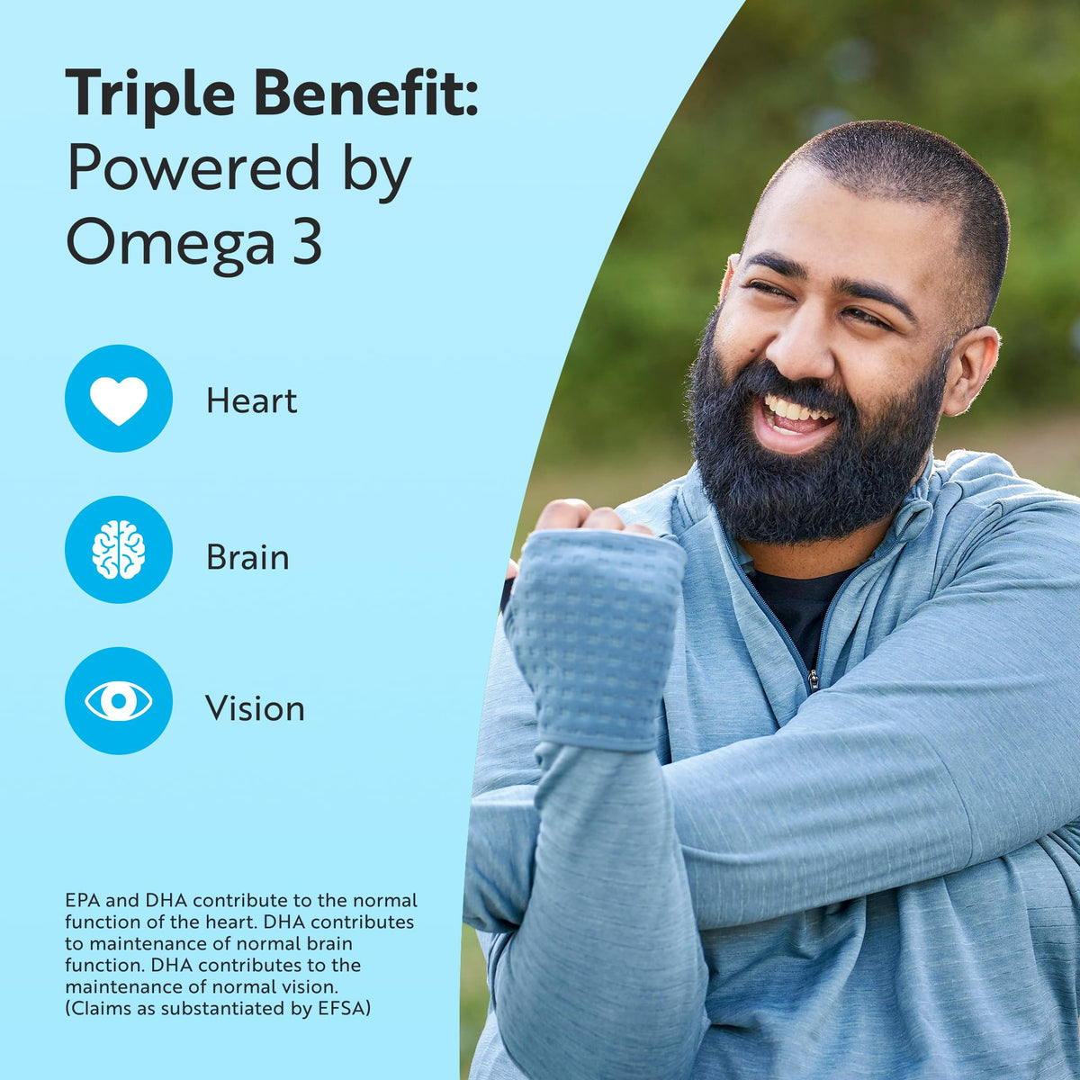 Nutravita Omega 3 Capsules High Strength 2000mg with 660mg EPA & 440mg DHA - 240 Softgel Omega 3 Fish Oil Capsules for 4 Months of Supply - Heart, Brain & Vision - Fish Oil Supplements