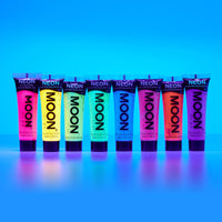 Moon Glow - Neon UV Glitter Face & Body Gel - 12ml Hot Pink – Glitter Face Paint
