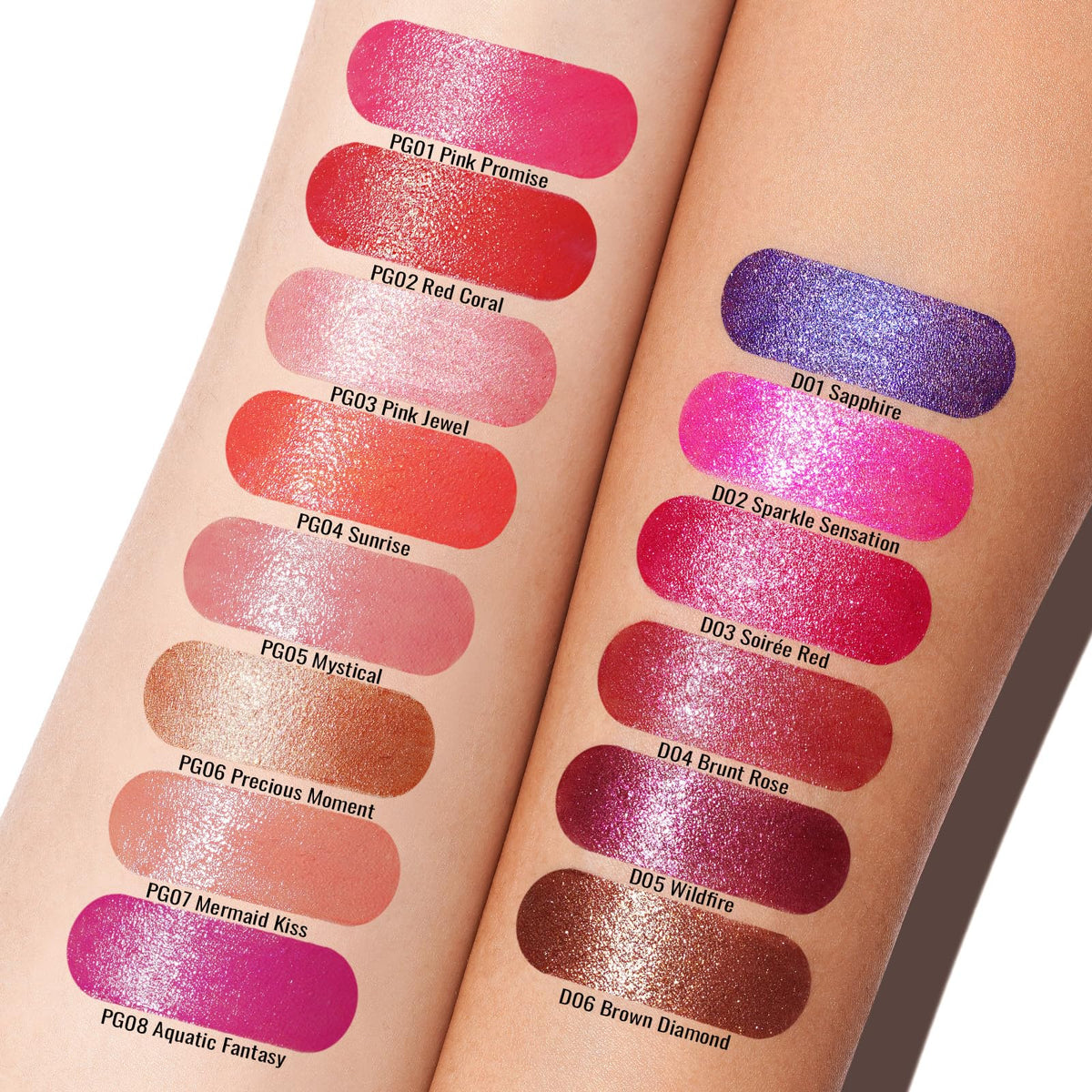Oulac Shimmer Moisture Pink Lipstick - Tinted Lip Balm for Dry Cracked Lips, Long Lasting Rose Lipsticks for Women, Diamond Sheer Finish, Creamy Formula, Hydrating & Smooth, Vegan(PG07) Mermaid Kiss