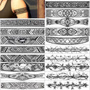 glaryyears GLARYYEARS 18-Pack Realistic Barbed Wire Temporary Tattoos