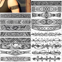 glaryyears GLARYYEARS 18-Pack Realistic Barbed Wire Temporary Tattoos