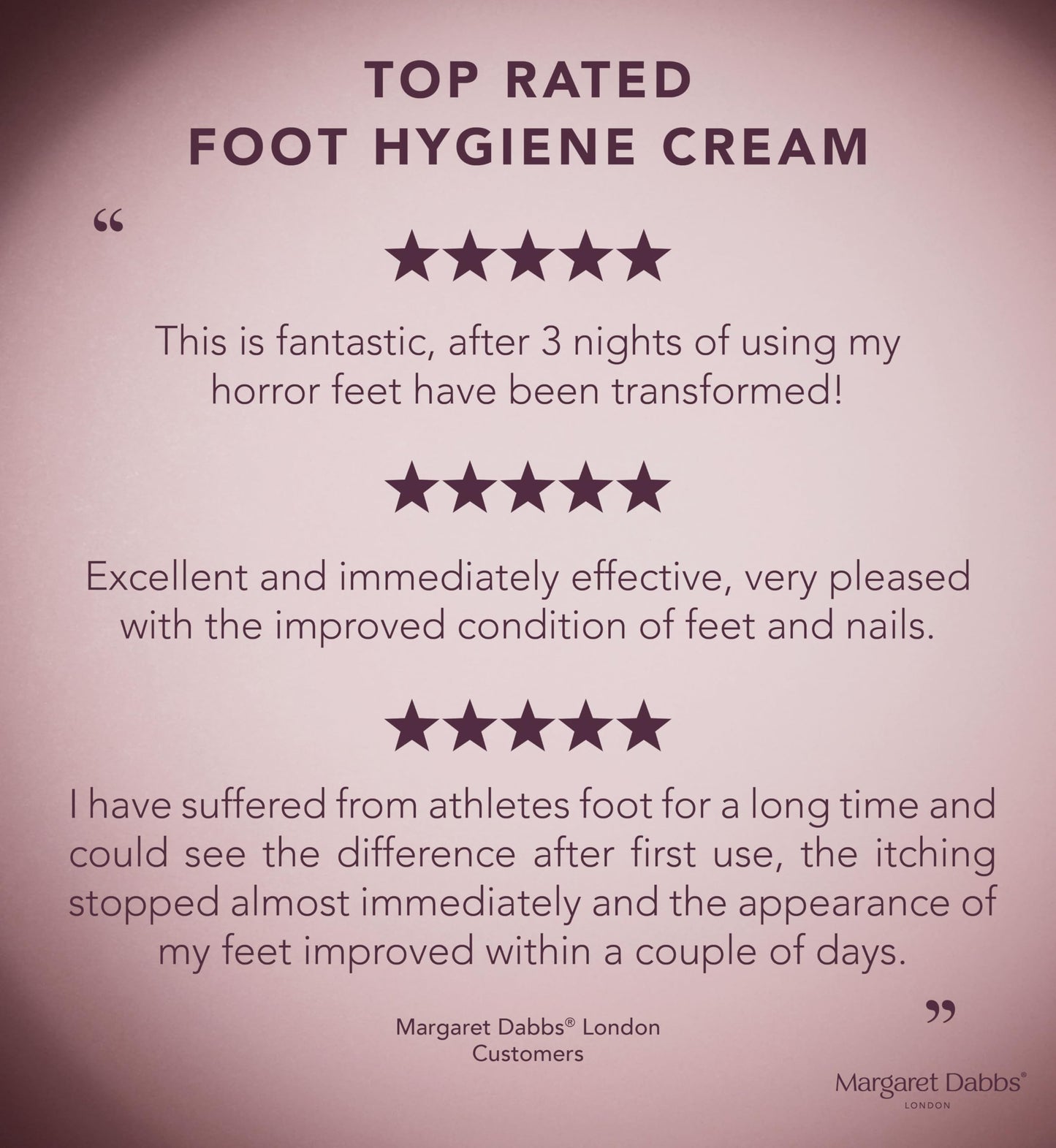 Margaret Dabbs Fabulous Feet Foot Hygiene Cream Overnight Feet Moisturiser Reduces Itchiness and Odour 100g