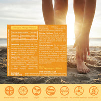 WELL ACTUALLY Liposomal Vitamin D3 + K2 Liquid Pipette - High Absorption Vegan Vitamin D3 4000 IU & Vitamin K2-7 160mcg as Menaquinone-7 MK-7 - Orange & Mango (up to 120 Servings)