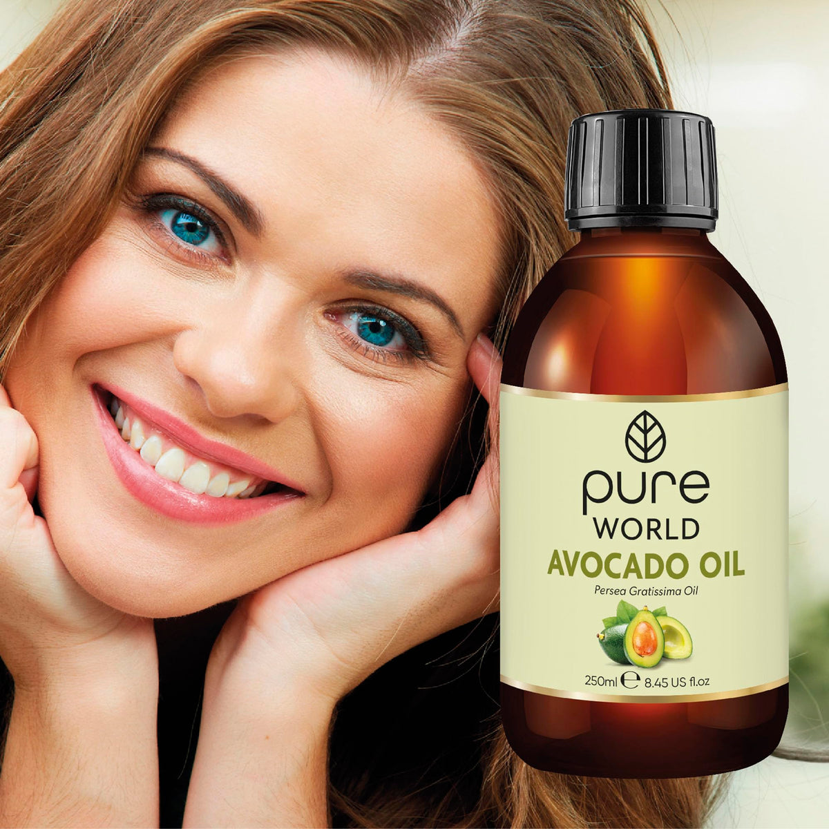 Pure World Jojoba Oil 100% Pure and Undiluted 250ml. Cold and Freshly Pressed Premium Quality Jojoba Oil – Skin, Nails, Body, Face and Massage, Vegan