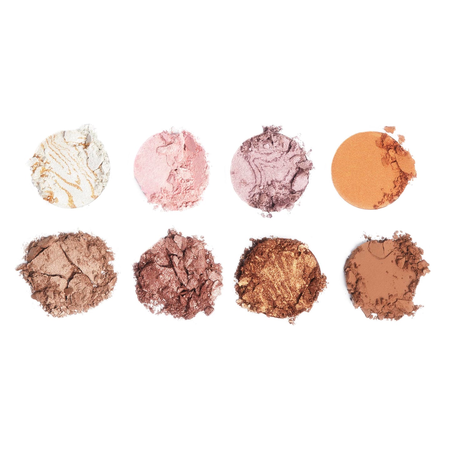 Revolution Beauty London, Ultra Blush Palette, Golden Sugar, 8 Farbtöne