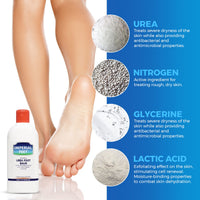 Imperial Feet Urea Foot Balm - Natural Urea Cream for Rough & Dry Skin, Calluses - Cracked Heel Treatment with Cleansing, Moisture-Binding Exfoliating Formula - Wild Herb Antioxidant Extract - 150ml