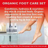 Althea Tomlin foot care kit organic, foot care gift set for women, foot care pamper kit, foot care products vegan, foot care hard skin, foot care set, foot soak organic, foot spray organic, foot cream vegan