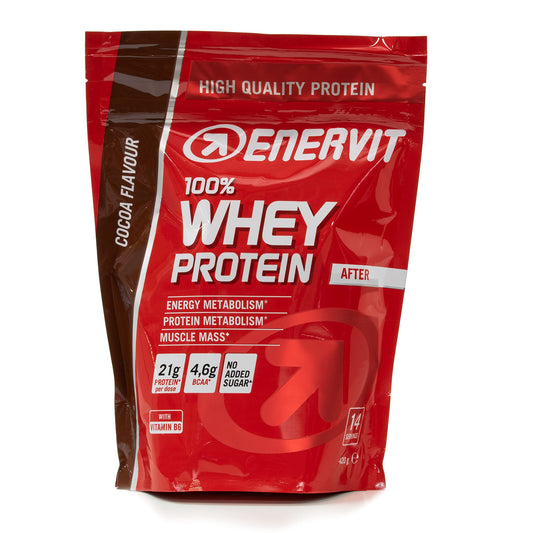 Enervit 100% Whey Protein, Cocoa, 420g