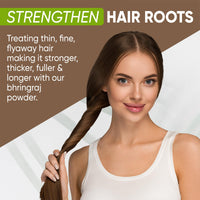 Davis Finest Organic Bhringraj Powder 100g, Healthy Scalp, Hair Growth, Pure & Natural Essential Ayurvedic Hair Mask for Hair Loss, Hair Fall, Split Ends, Damaged Thinning Hair