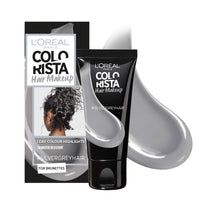 L'Oreal Paris L'Oreal Colorista Hair Makeup Silver Grey Brunette Temporary Hair Colour 30ml