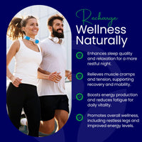 nutriluxe Nutriluxe Magnesium Glycinate Complex - 202mg Elemental Magnesium, 3 Forms - High Absorption - Chelated - Sleep, Muscle Function & Energy Support - UK Made, GMP Certified - 120 Vegan Capsules