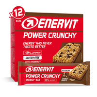 Enervit Power Crunchy Energy Bar (Choco Drops, 12 x 40g)