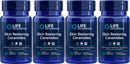 Life Extension Skin Restoring Ceramides, 30 ct (Pack of 4)
