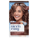 Clairol Nice n’ Easy Pure Brunettes Hair Colour | Pure and Rich Brown Tones | Smooth, Natural Hair Colour | With Pre-Colour Serum | 100% Grey Coverage | 6.5PB Lightest Latte Brown| Permanent Hair Dye