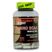 Supplements Direct - Amino BCAA Capsules - 1000mg - 120 Capsules - Amino Energy - BCAA Tablet - Boosts Muscle Growth, Recovery & Repair - Muscle Fuel - Workout Supplements - BCAA Amino Acids